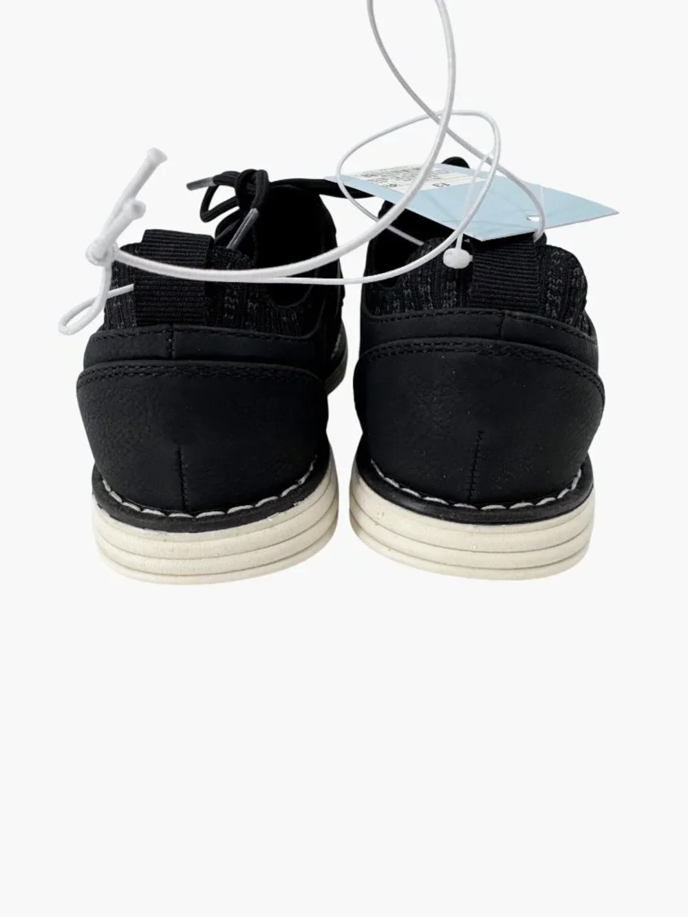 NEW Cat & Jack Kids' Elijah Knit Dress Shoes - Black
